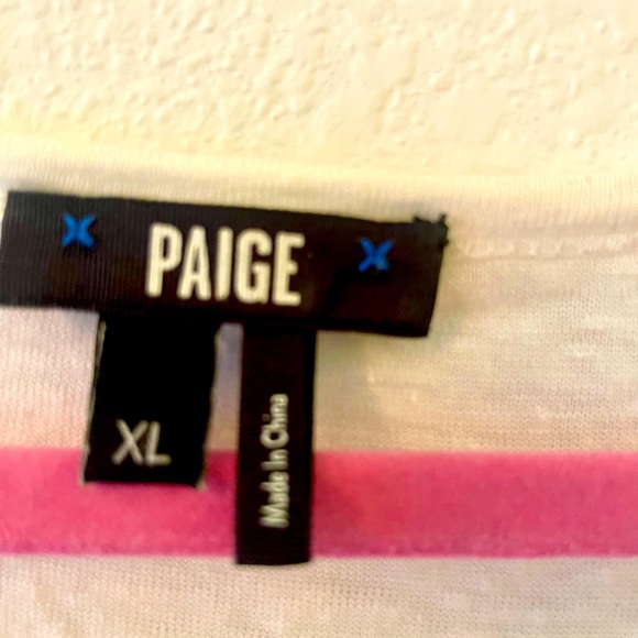 PAIGE White CHRISSY LINEN TANK Sz XL - Picture 3 of 7